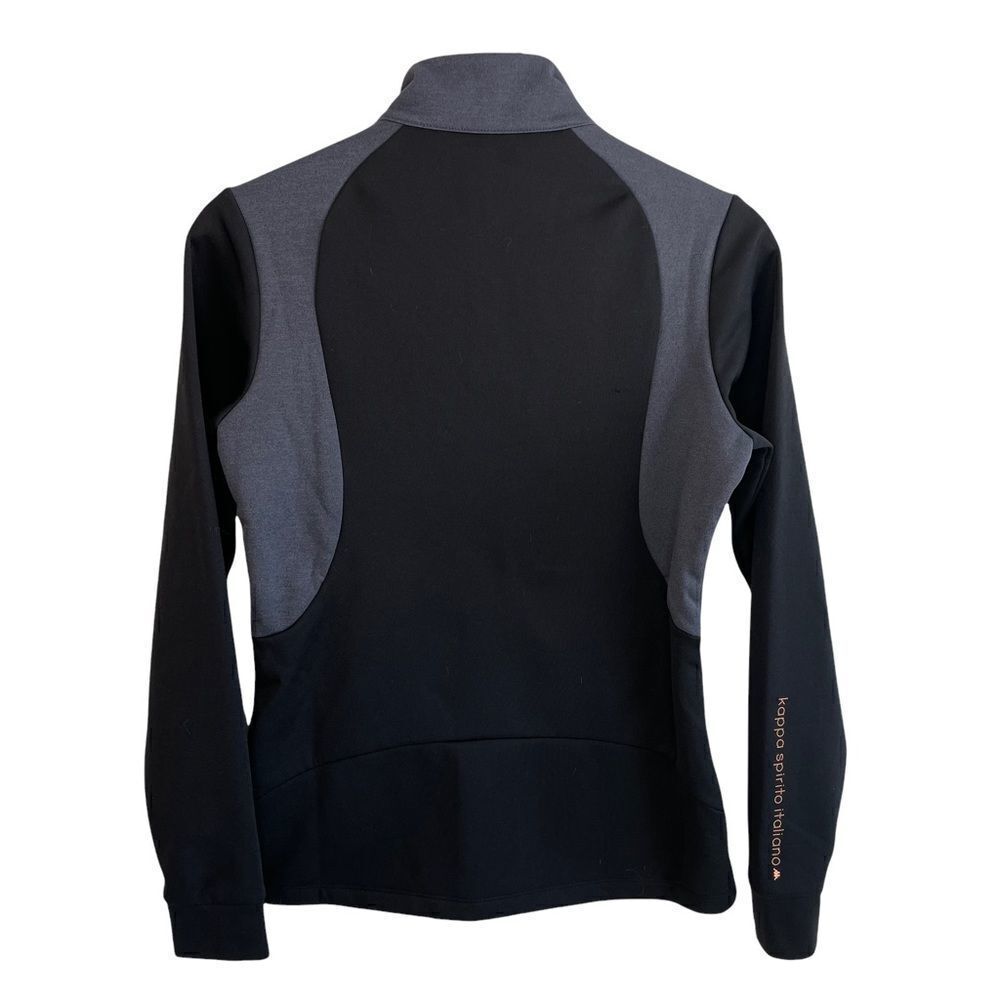 Kappa Full Zip Black Track Jacket - Picture 5 of 8